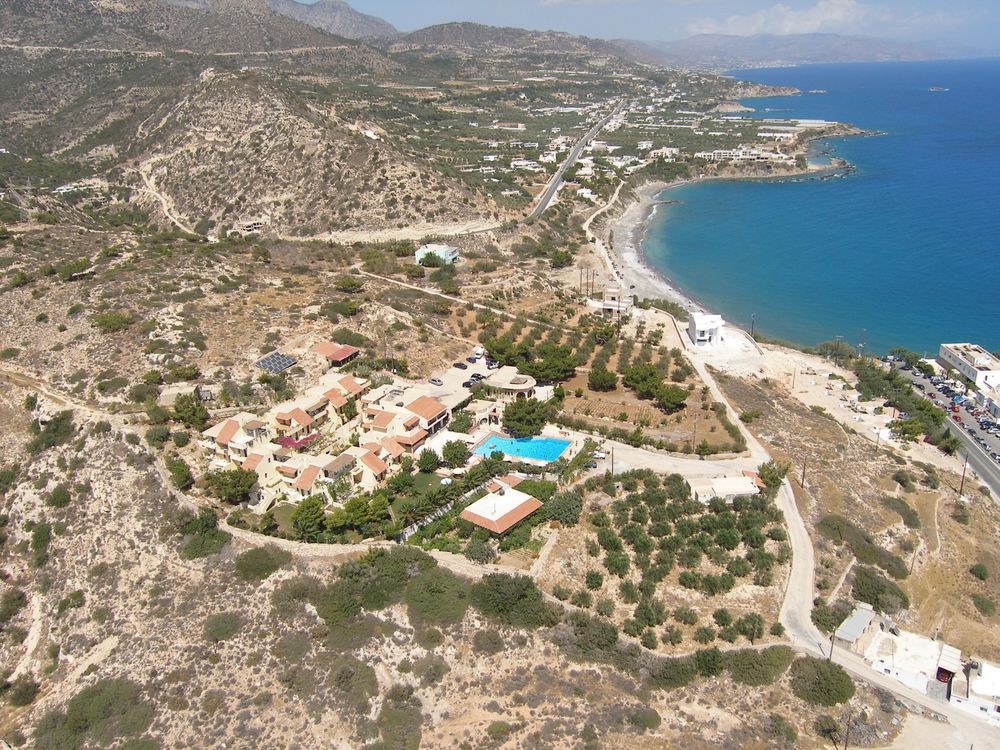 Aroma Creta Hotel Koutsounári Buitenkant foto